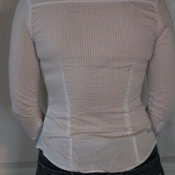 H & M White Button Down - Picture 2 of 2